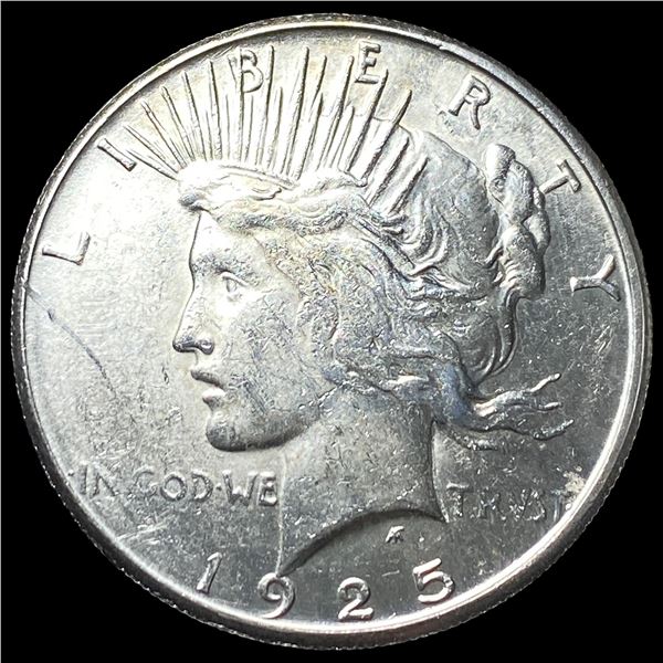 1925-S Silver Peace Dollar UNCIRCULATED