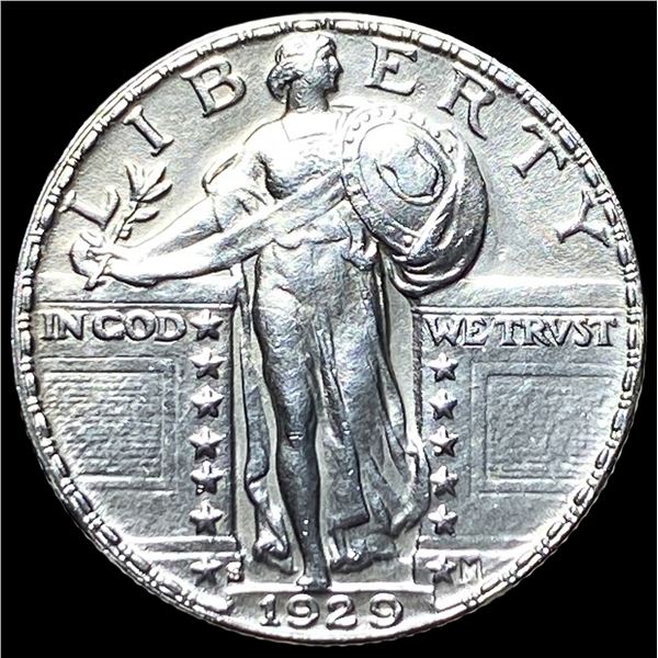1929-S Standing Liberty Silver Quarter GEM BU