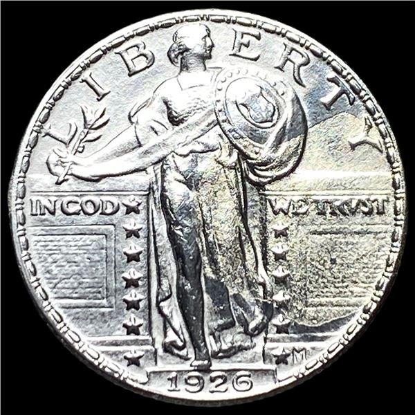 1926 Standing Liberty Silver Quarter GEM BU