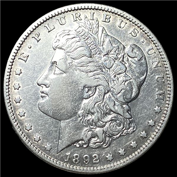 1892-S Silver Morgan Dollar CLOSELY  UNCIRCULATED