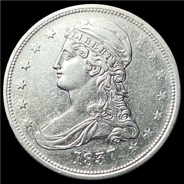 1837 Capped Bust Half Dollar CHOICE AU