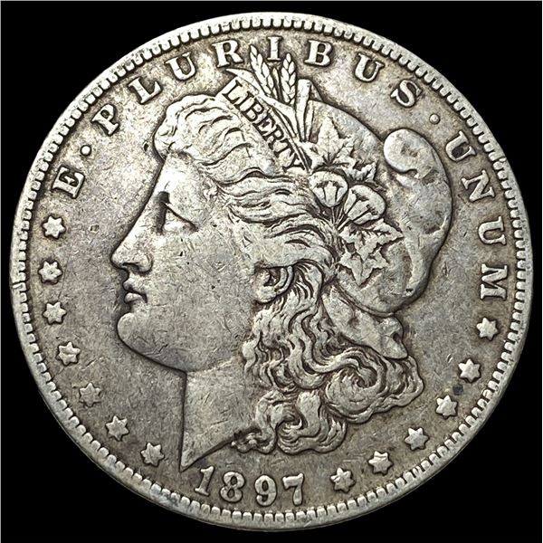 1897-O Silver Morgan Dollar LIGHTLY  CIRCULATED