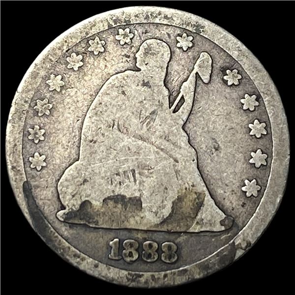 1888-S Seated Liberty Dime NICELY CIRCULATED