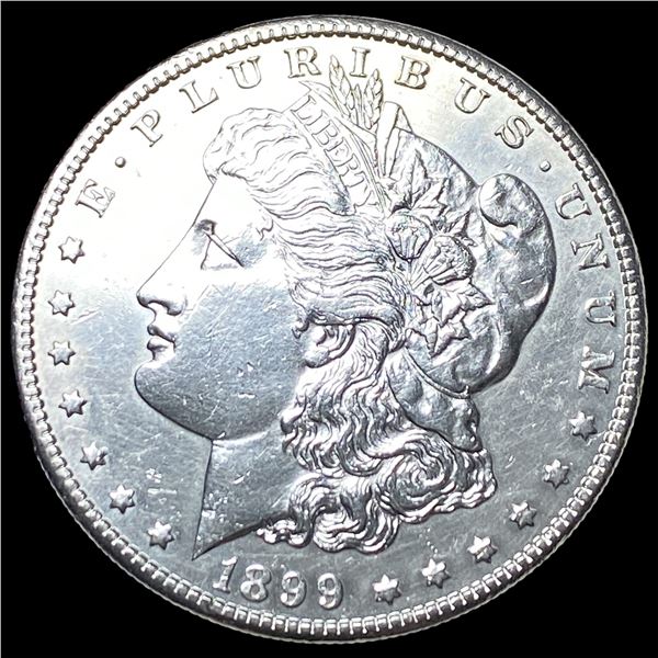 1899-S Silver Morgan Dollar CHOICE AU