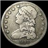 Image 1 : 1833 Capped Bust Silver Quarter NICELY  CIRCULATED