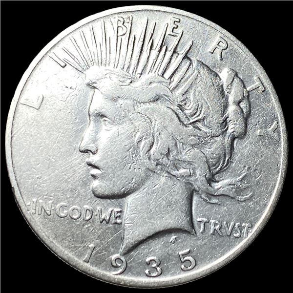 1935-S Silver Peace Dollar LIGHTLY CIRCULATED