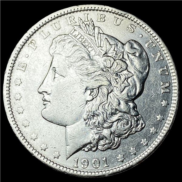 1901 Silver Morgan Dollar CLOSELY  UNCIRCULATED
