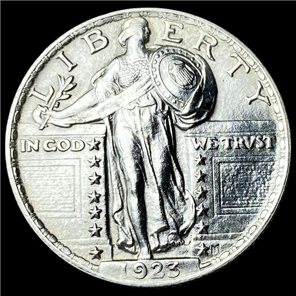 1923 Silver Standing Liberty Quarter  UNCIRCULATED