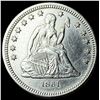 Image 1 : 1861 Seated Liberty Quarter CLOSELY  UNCIRCULATED