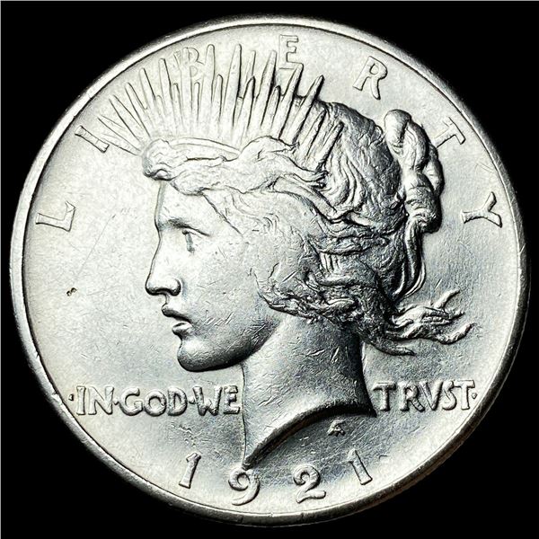 1921 Silver Peace Dollar CLOSELY UNCIRCULATED