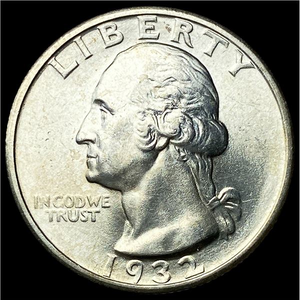 1932-S Silver Washington Quarter UNCIRCULATED