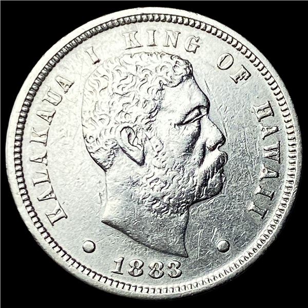 1883 Hawaii Silver Dime CLOSELY UNCIRCULATED