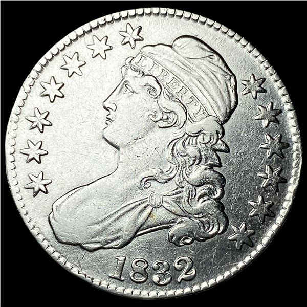 1832 Capped Bust Half Dollar CLOSELY  UNCIRCULATED