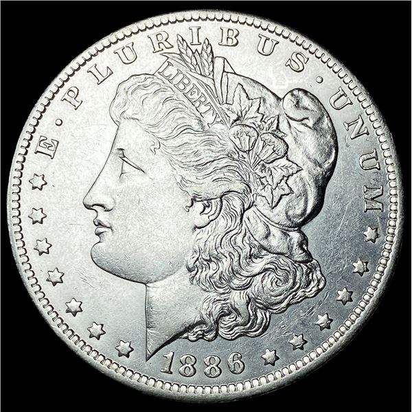 1886-O Silver Morgan Dollar CHOICE AU