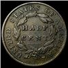 Image 2 : 1834 Classic Head Half Cent CLOSELY  UNCIRCULATED