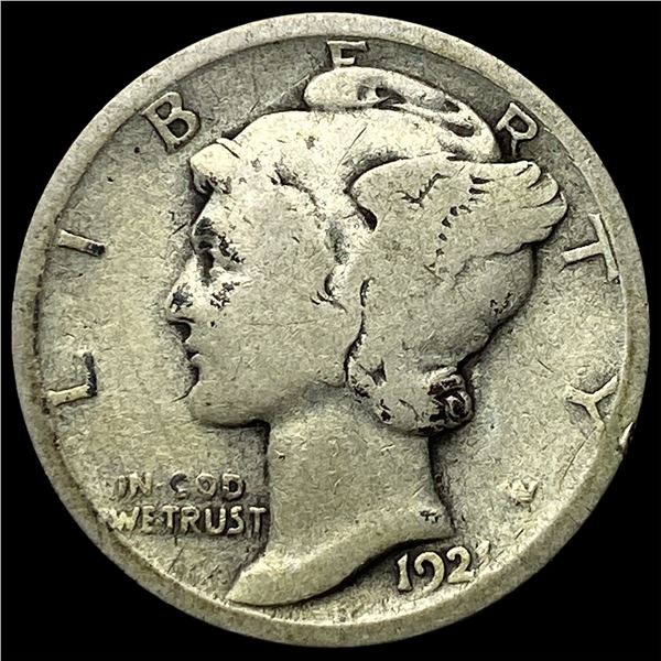 1921 Silver Mercury Dime NICELY CIRCULATED