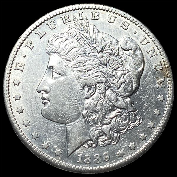 1889-S Silver Morgan Dollar CHOICE AU