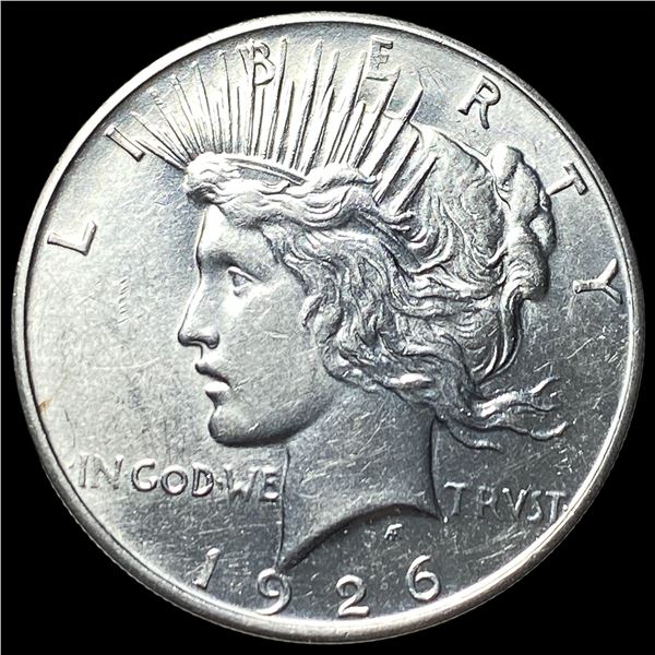 1926-D Silver Peace Dollar CHOICE AU