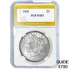 Image 1 : 1900 Morgan Silver Dollar PGA MS65