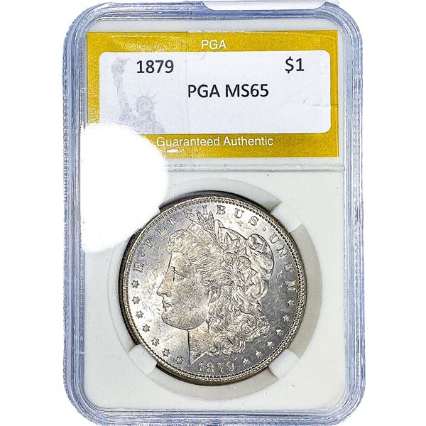 1879 Morgan Silver Dollar PGA MS65