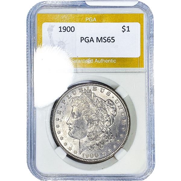 1900 Morgan Silver Dollar PGA MS65
