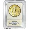 Image 1 : 1908 Sliver Philippine Peso