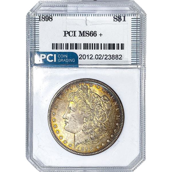 1898 Morgan Silver Dollar PCI MS66+