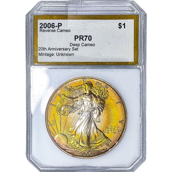 2006 Silver Eagle PCI PR70