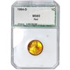 Image 1 : 1984-D Wheat Cent PCI MS65 Red