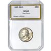 Image 1 : 1965 Washington Silver Quarter PCI MS68