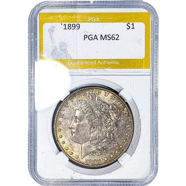 1899 Morgan Silver Dollar PGA MS62