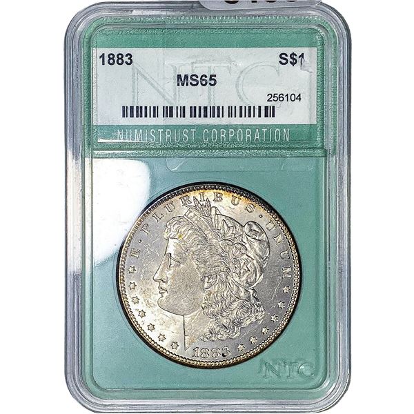 1883 Morgan Silver Dollar NNC MS65
