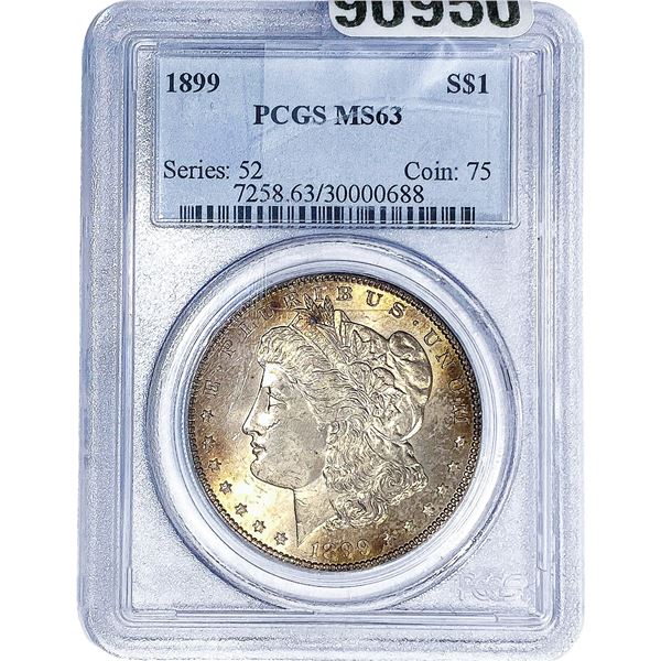 1899 Morgan Silver Dollar PCGS MS63