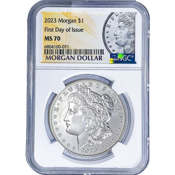 2023 Morgan Silver Dollar NGC MS70