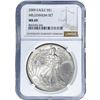 Image 1 : 2000 Silver Eagle NGC MS69