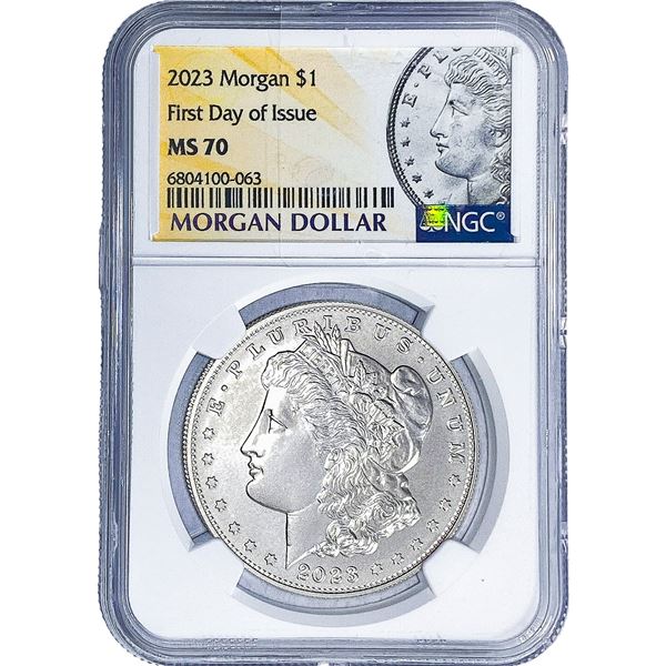 2023 Morgan Silver Dollar NGC MS70