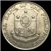 Image 2 : 1956 Philippines Silver 50 Centavos