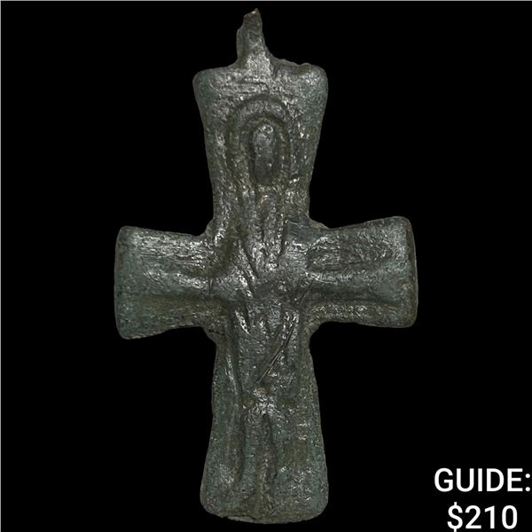 6th-7th Cent. Byzantine Enoire Bronze Cross
