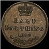 Image 2 : 1843 Cetlon Copper 1/2 Farthing