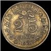 Image 2 : 1921 Ceylon Silver 10 Cents