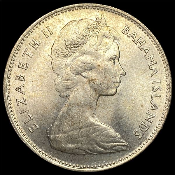 1966 Bahamas Silver Dollar