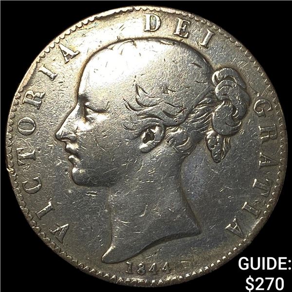 1844 Great Britain Silver Crown