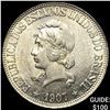 Image 1 : 1907 Brazil Silver 1000 Reis