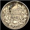 Image 2 : 1907 Chile Silver 5 Centavos