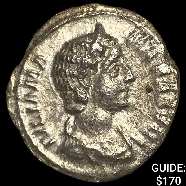 Roman Julia Mamaea 225-235AD Silver Denarius