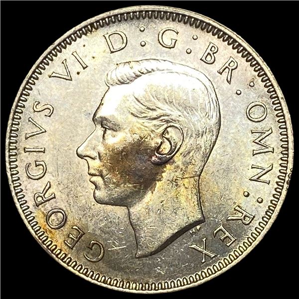 1945 Great Britain Silver 1 Shilling