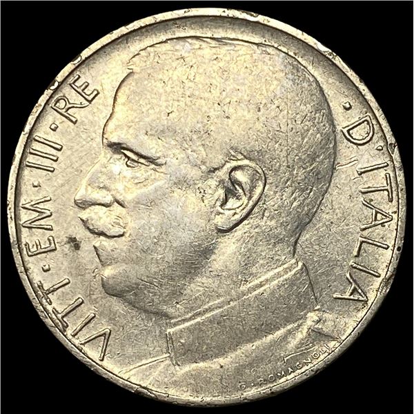 1919R Italy Nickel 50 Centesimi