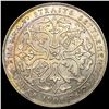 Image 2 : 1908 Straits Settlemanet Silver Dollar
