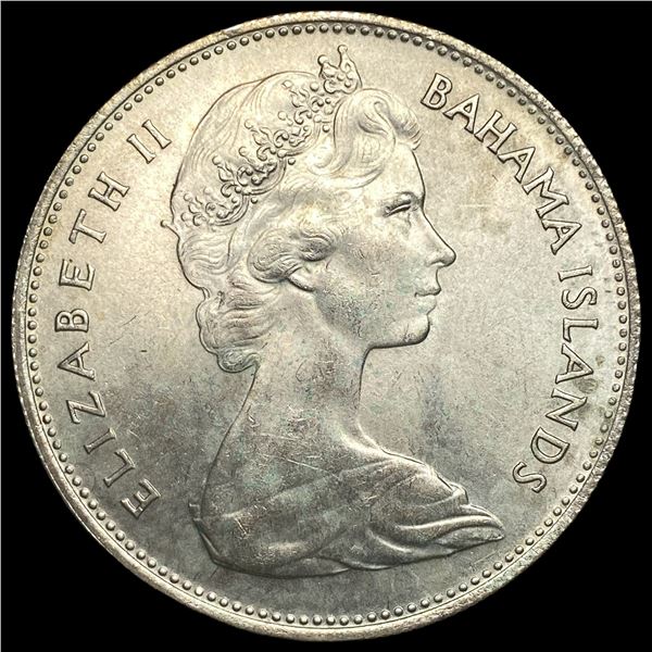 1966 Bahamas Silver Dollar