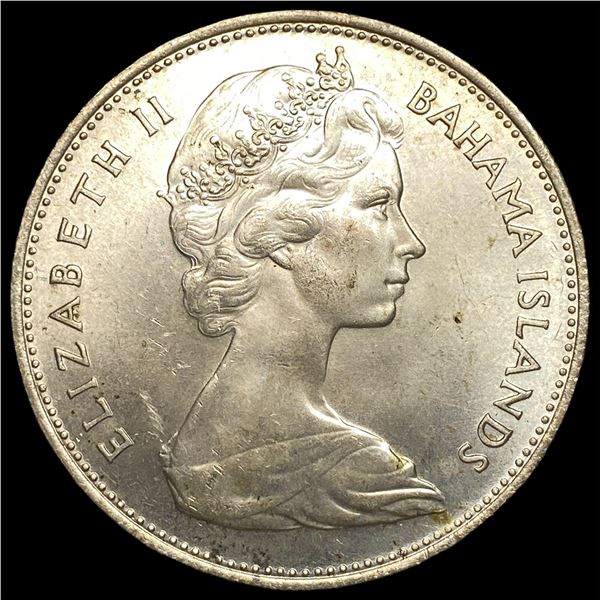 1966 Bahamas Silver Dollar